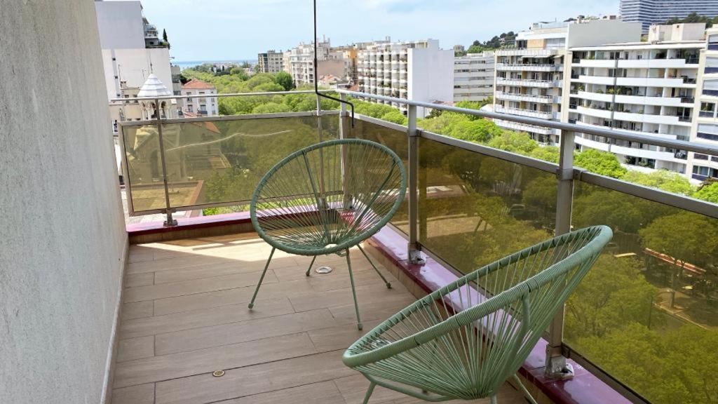 Sublime Appart- Vue Mer-Prado13008- Proche Plage Velodrome Marseilles Exterior foto
