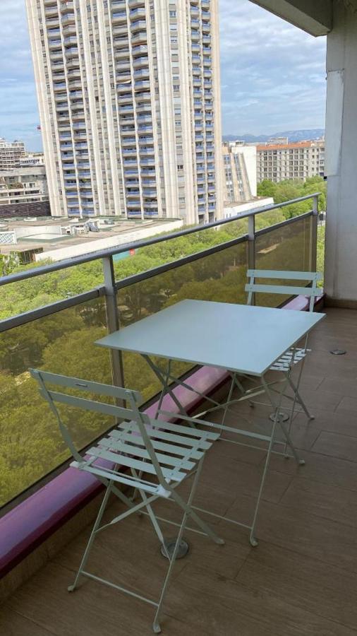 Sublime Appart- Vue Mer-Prado13008- Proche Plage Velodrome Marseilles Exterior foto