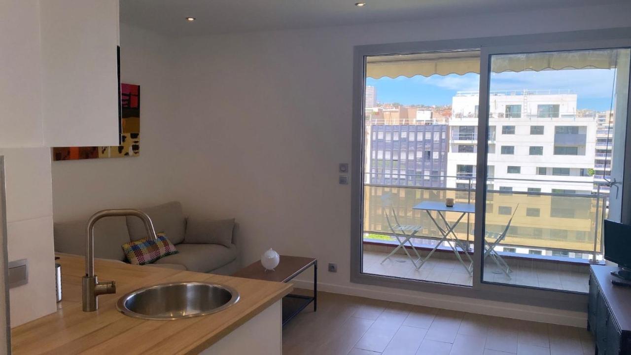Sublime Appart- Vue Mer-Prado13008- Proche Plage Velodrome Marseilles Exterior foto
