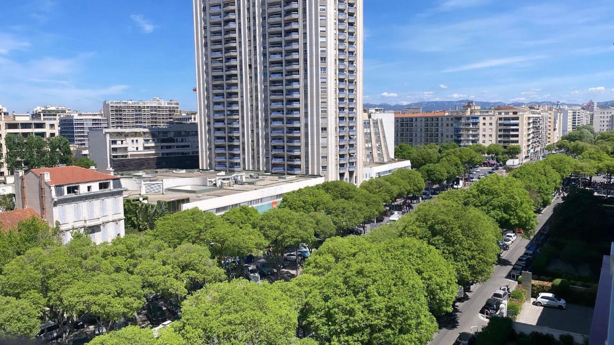 Sublime Appart- Vue Mer-Prado13008- Proche Plage Velodrome Marseilles Exterior foto